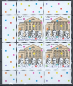 BRD 2028 Viererblock ** - 1999